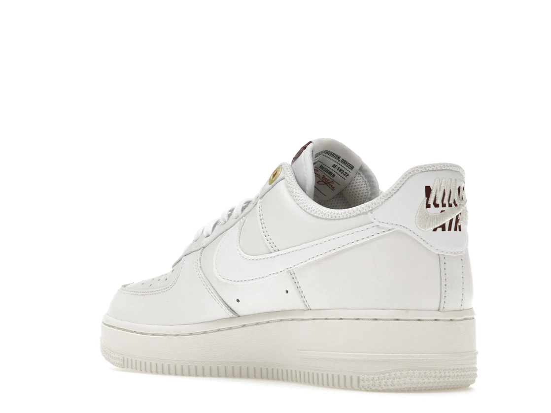 Nike Air Force 1 Low '07 Premium History Of Logos White Sail (W)