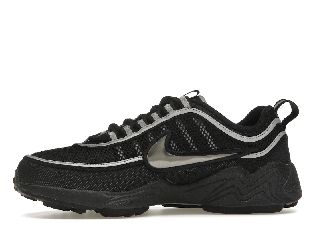Nike Air Zoom Spiridon Black Metallic Silver