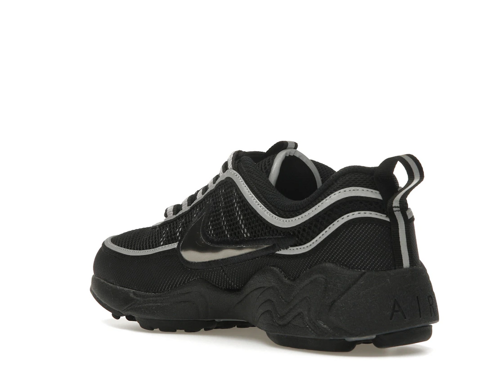 Nike Air Zoom Spiridon Black Metallic Silver