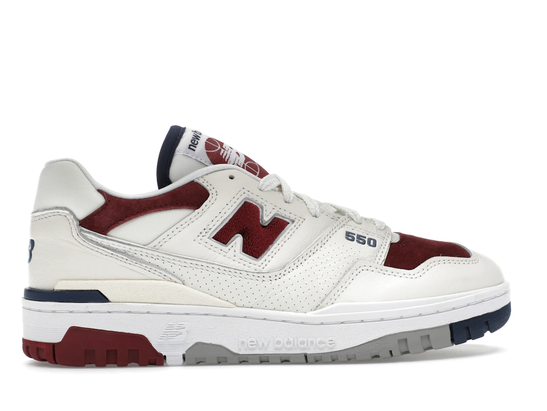 New Balance 550 Maroon Navy