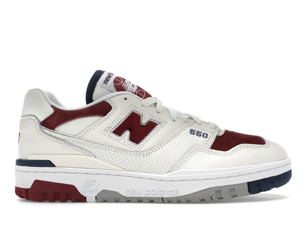 New Balance 550 Maroon Navy