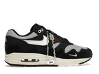 Nike Air Max 1 Patta Waves Metallic Silver White Black