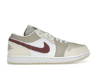 Jordan 1 Low SE Desert Khaki Red Sepia (W)