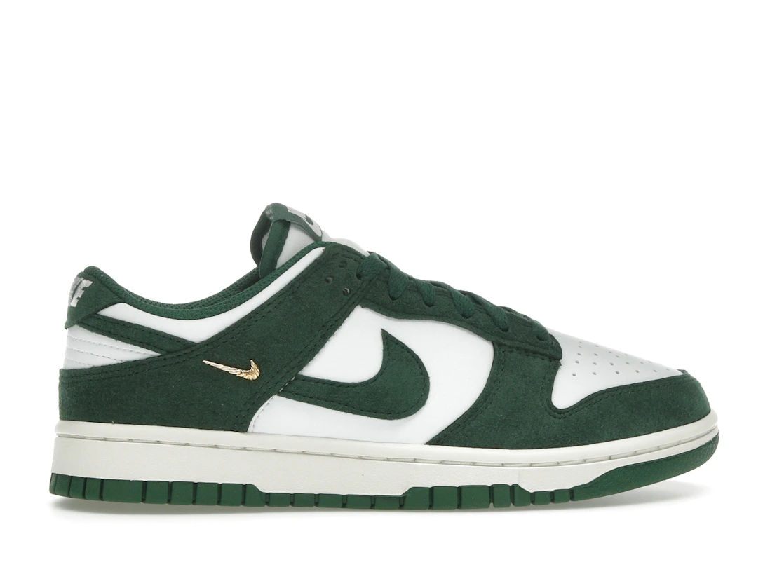 Nike Dunk Low Gorge Green Gold Mini Swoosh (W)