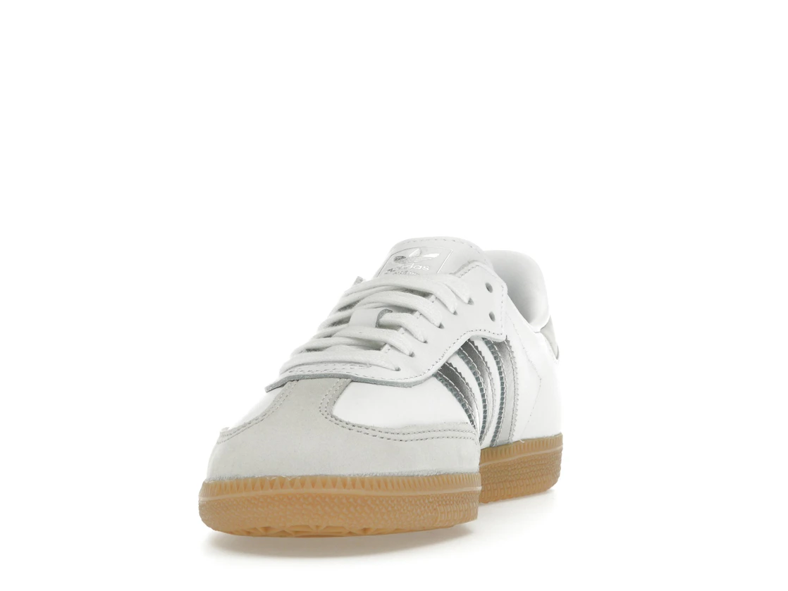 adidas Samba OG White Silver Metallic Grey (W)