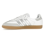 adidas Samba OG White Silver Metallic Grey (W)
