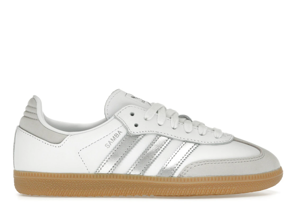 adidas Samba OG White Silver Metallic Grey (W)
