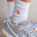 Nike SB Dunk Low Pro ISO Orange Label Grey Gum