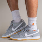 Nike SB Dunk Low Pro ISO Orange Label Grey Gum