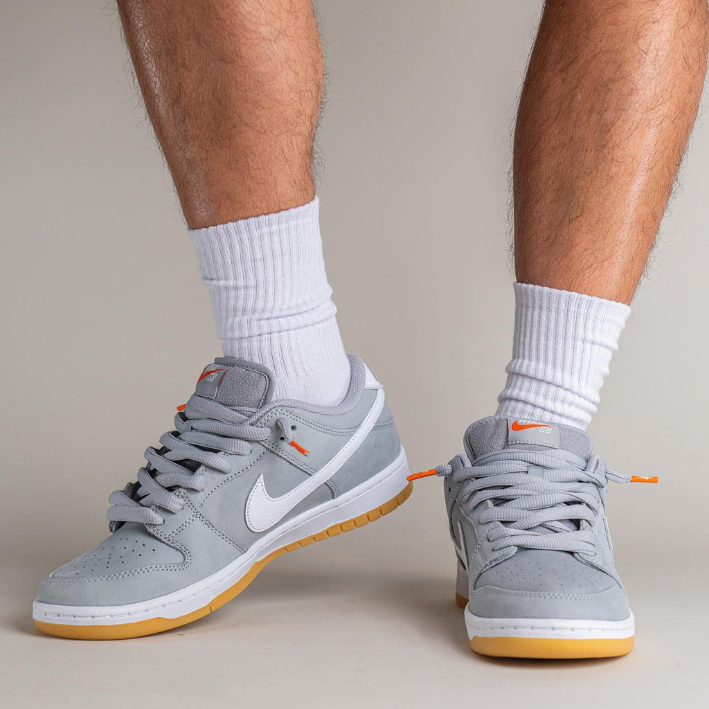 Nike SB Dunk Low Pro ISO Orange Label Grey Gum