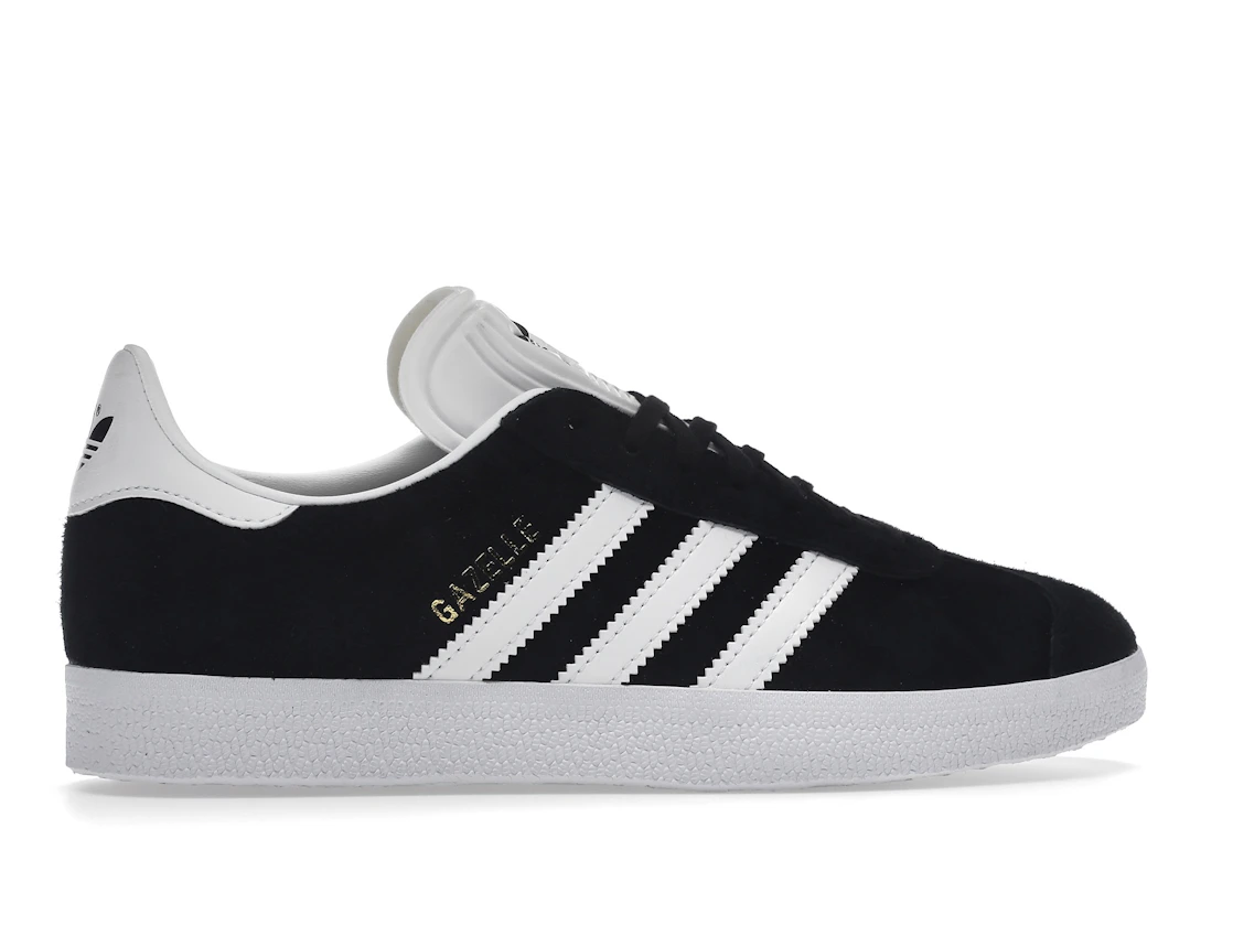 adidas Gazelle Core Black Cloud White Gold
