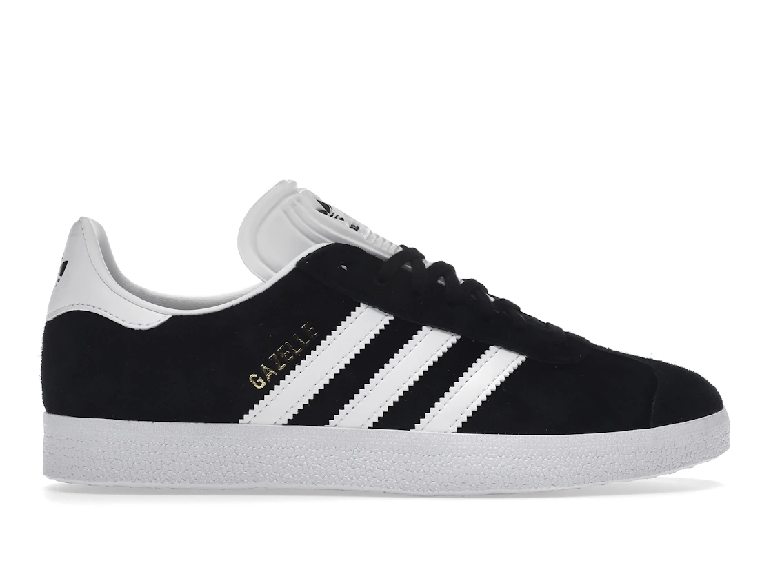 adidas Gazelle Core Black Cloud White Gold