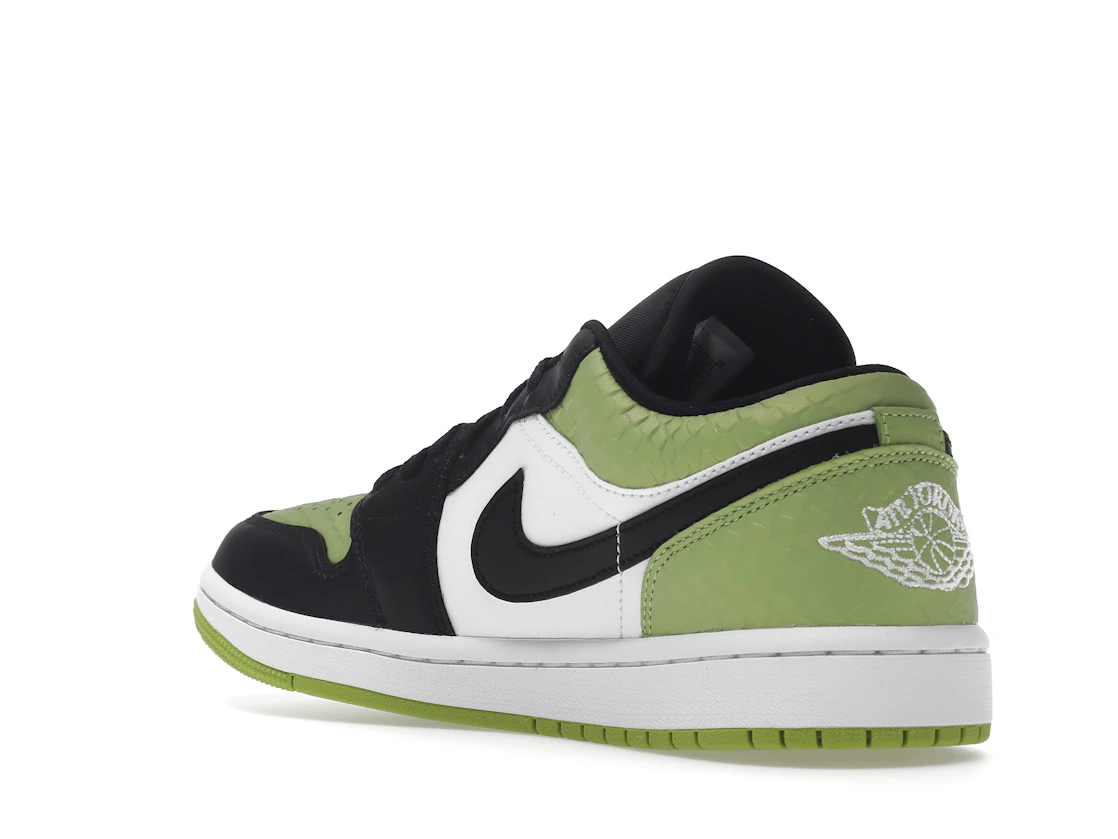 Jordan 1 Low Snakeskin Vivid Green (W)