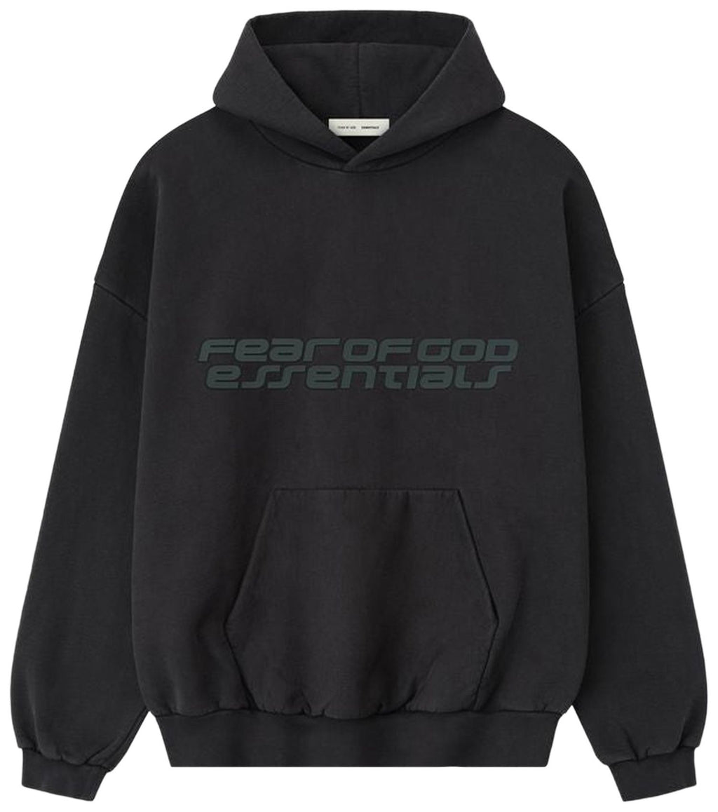 Fear of God Essentials 90s Hoodie Vintage Black