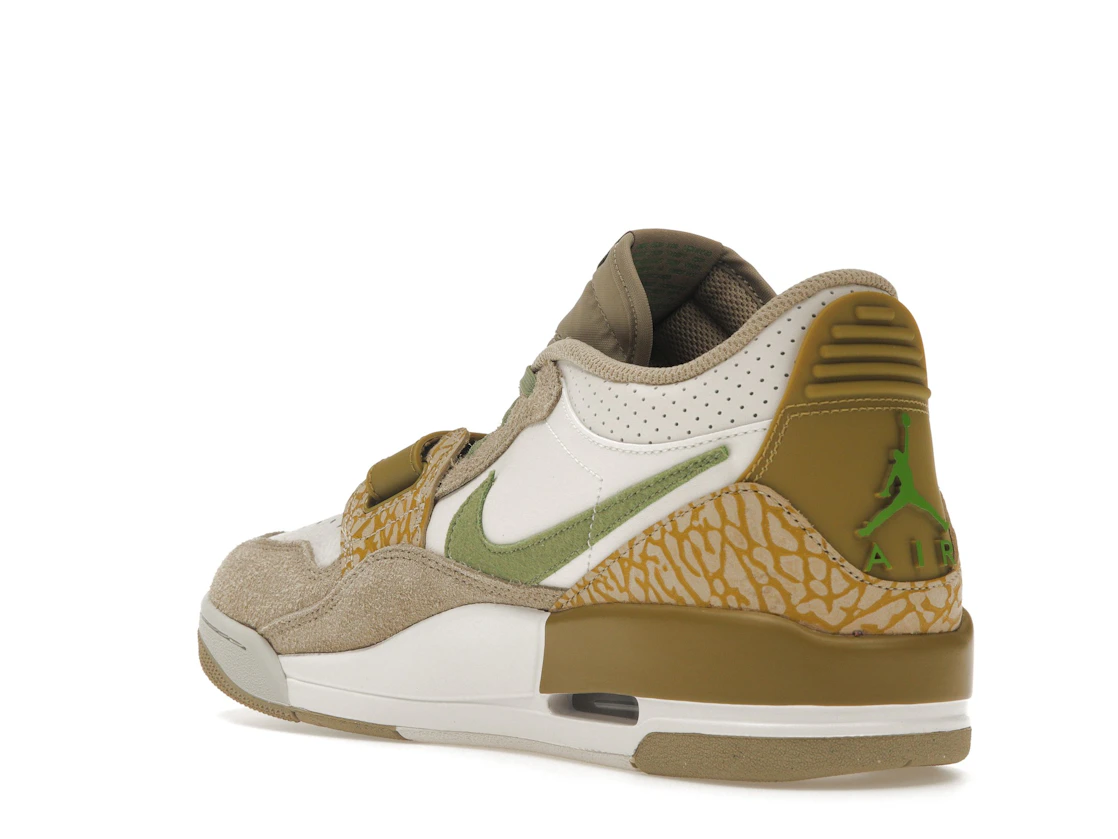 Jordan Legacy 312 Low Golden Moss Alligator