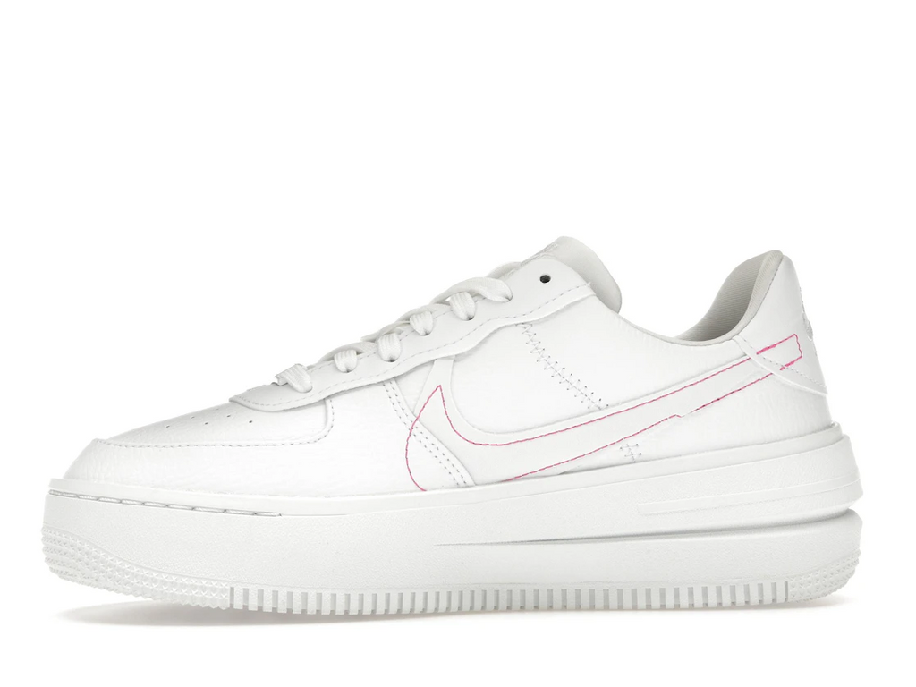 Nike Air Force 1 PLT.AF.ORM White Fireberry (W)