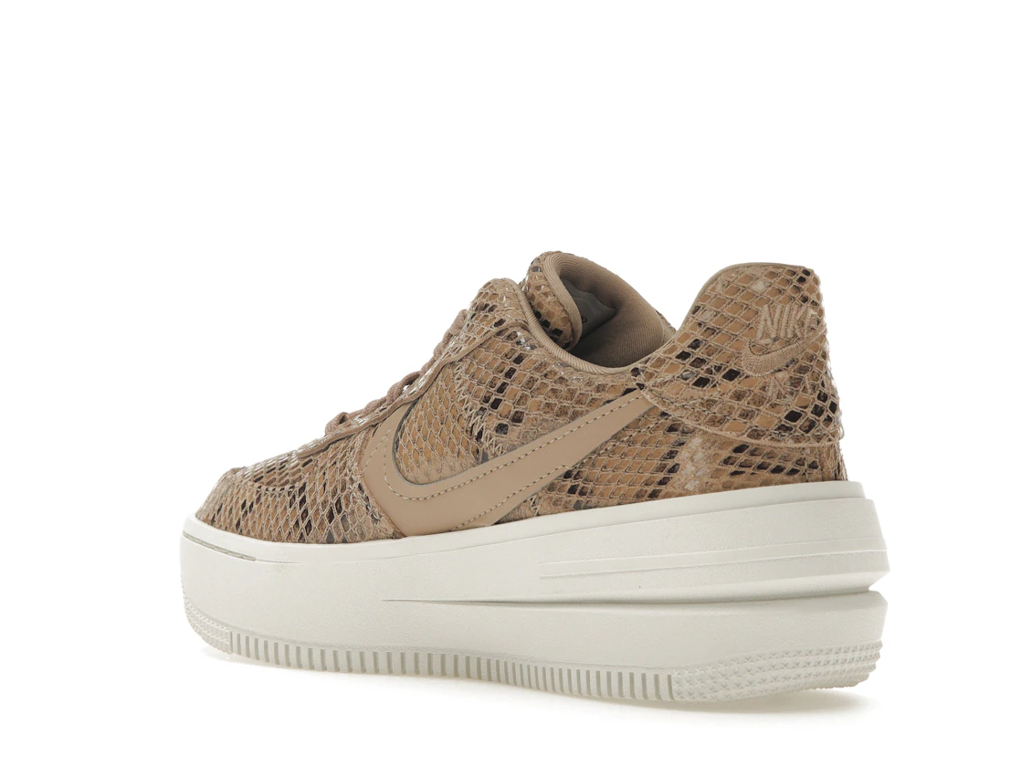 Nike Air Force 1 PLT.AF.ORM Brown Snakeskin Print (W)