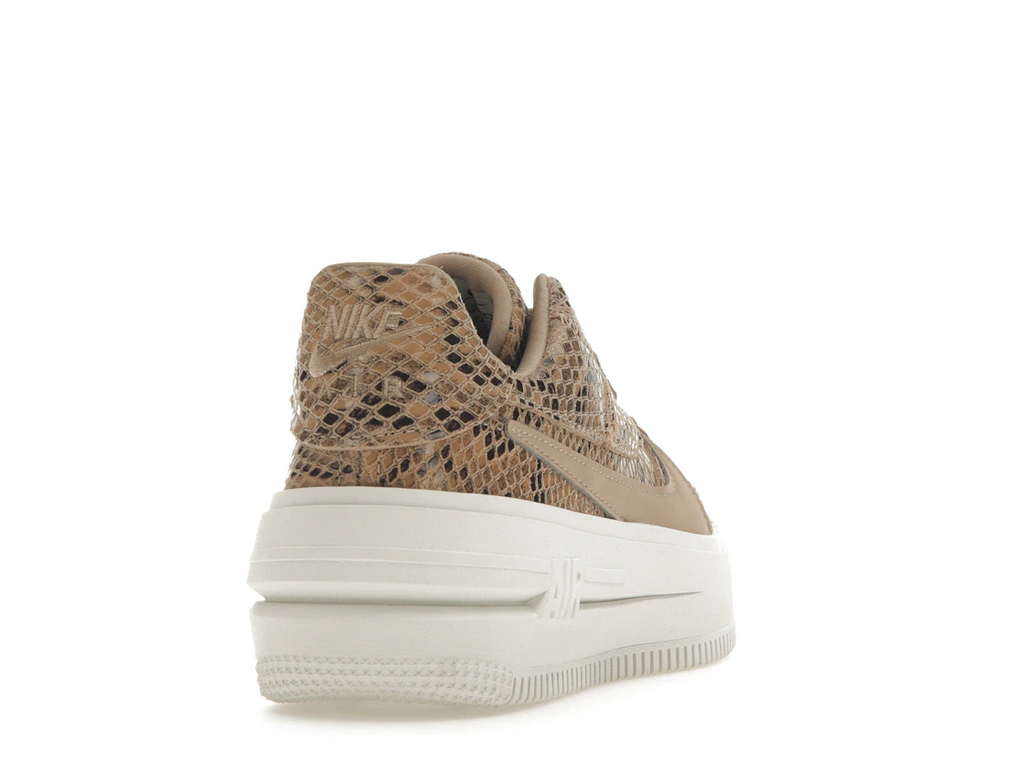 Nike Air Force 1 PLT.AF.ORM Brown Snakeskin Print (W)