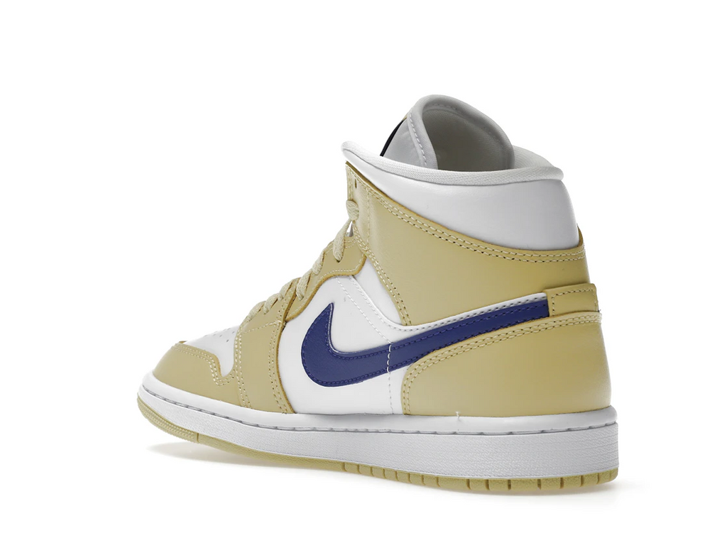 Air Jordan 1 Mid Lemon Wash Lapis (W)