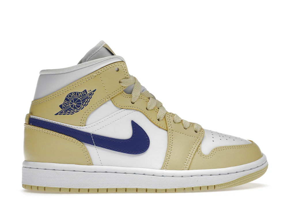 Air Jordan 1 Mid Lemon Wash Lapis (W)