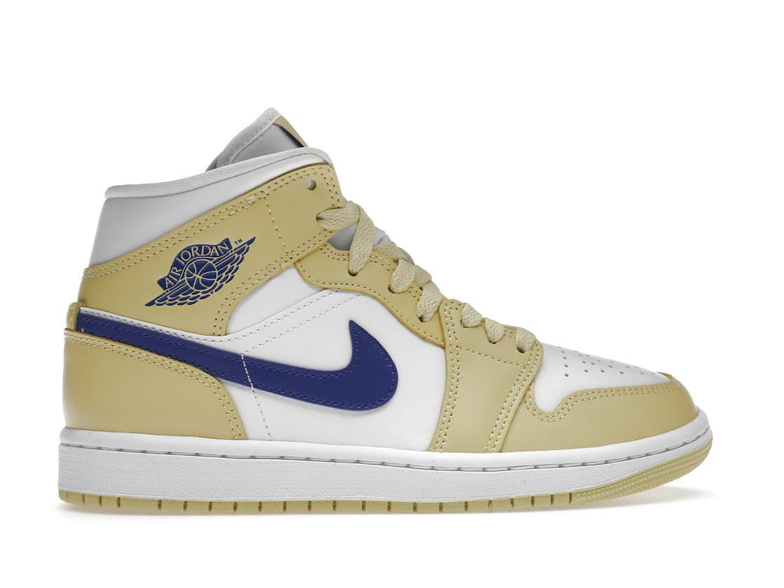 Air Jordan 1 Mid Lemon Wash Lapis (W)