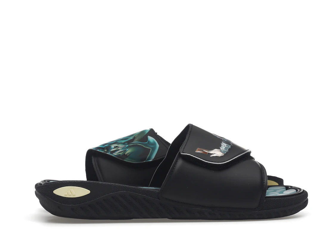 adidas Reptossage Hook-And-Loop Slides Yu-Gi-Oh! Blue Eyes White Dragon