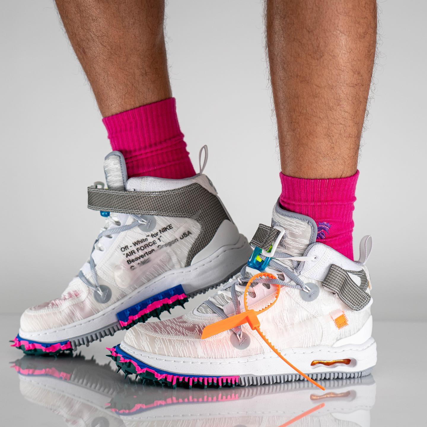 Nike Air Force 1 Mid Off-White White