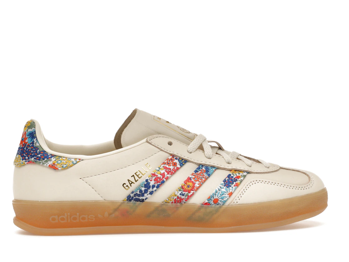 adidas Gazelle Indoor Liberty London Floral Embroidery Stripes (W)