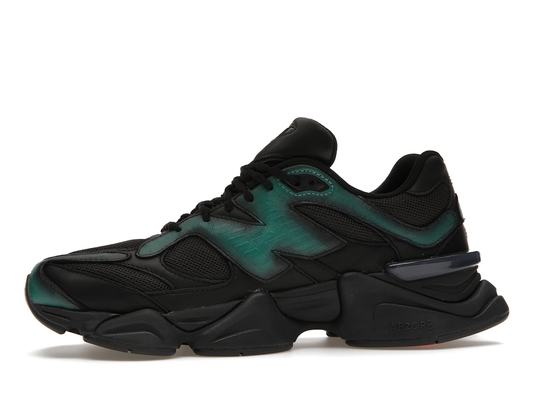 New Balance 9060 Mowalola Burglarwear Black Teal Pink