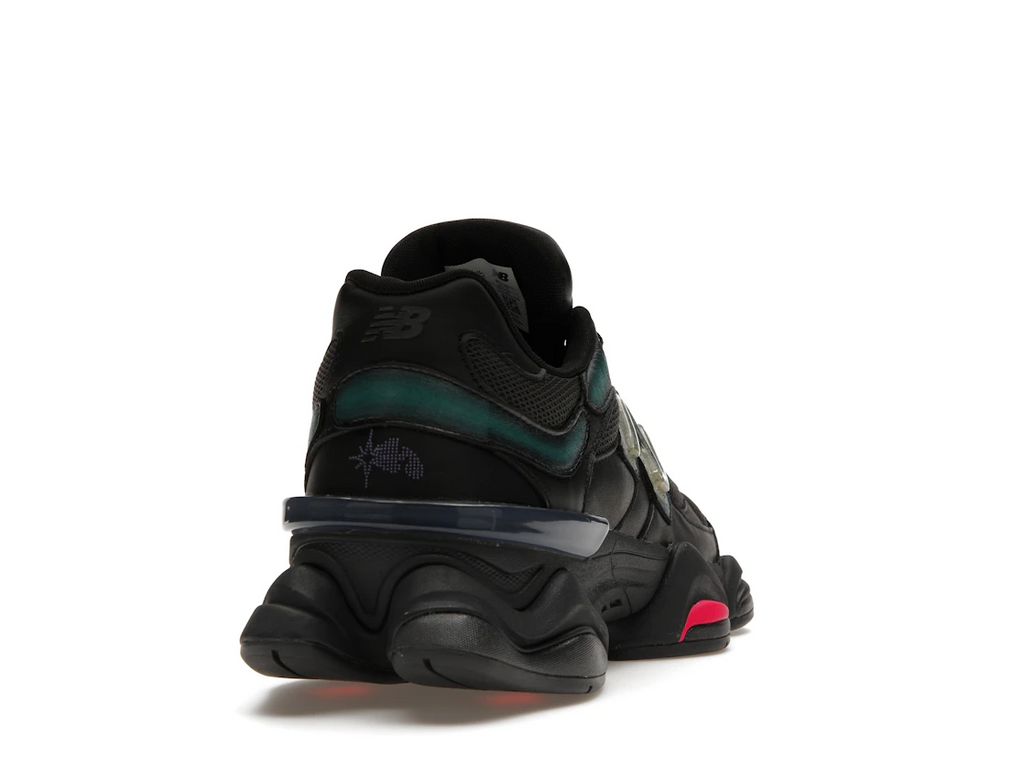 New Balance 9060 Mowalola Burglarwear Black Teal Pink