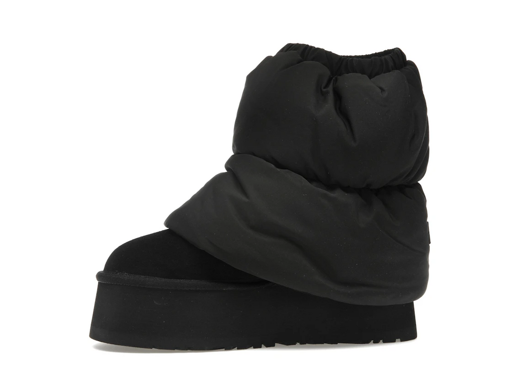 tenisky a boty UGG Classic Mini Dipper Puffer Boot Black (W) 1158275-BBLC ADONIO