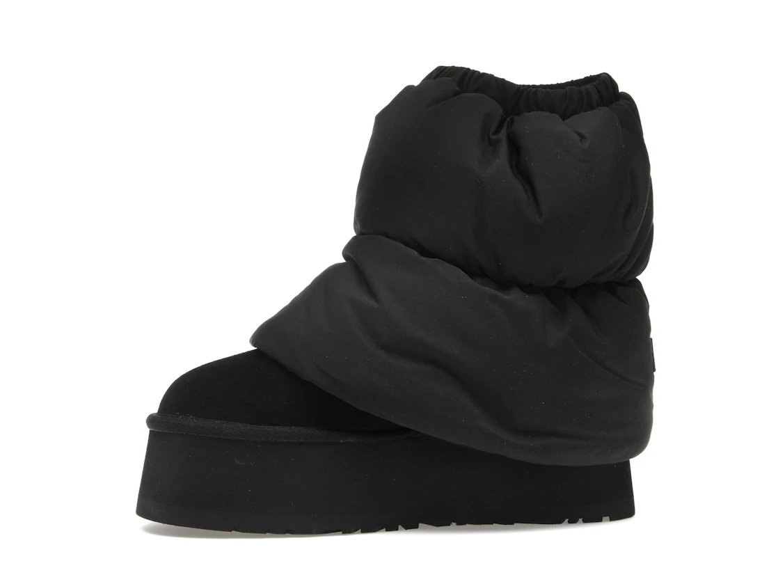 tenisky a boty UGG Classic Mini Dipper Puffer Boot Black (W) 1158275-BBLC ADONIO