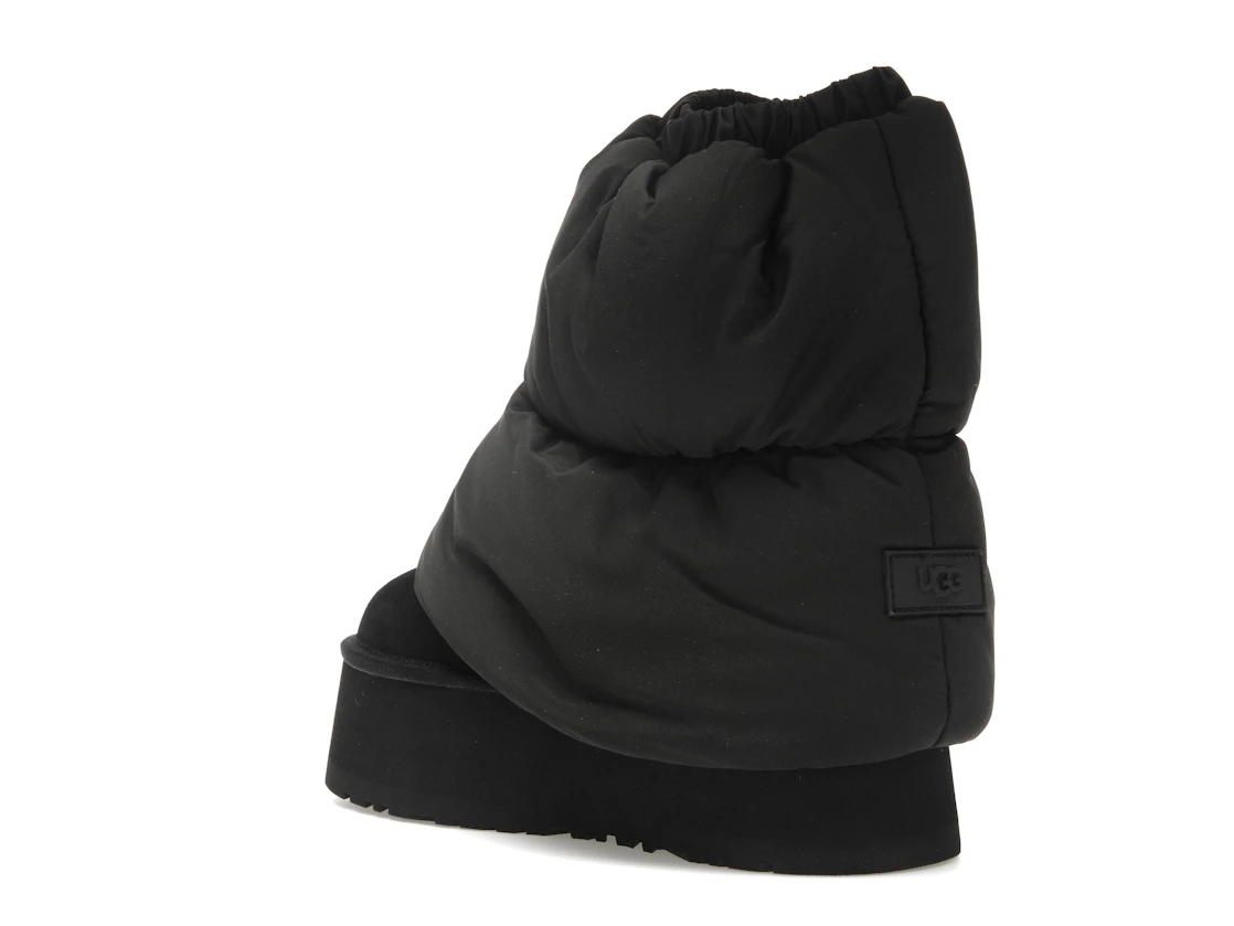 tenisky a boty UGG Classic Mini Dipper Puffer Boot Black (W) 1158275-BBLC ADONIO