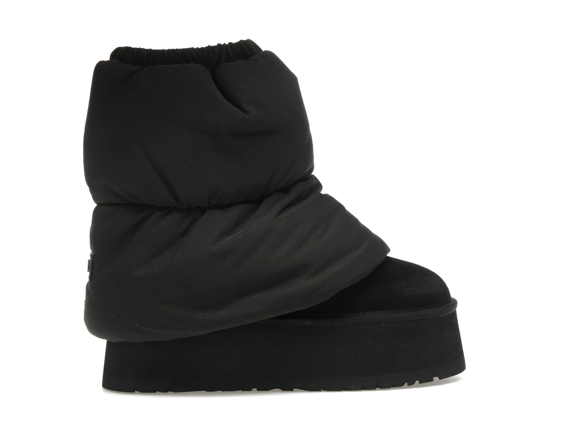 tenisky a boty UGG Classic Mini Dipper Puffer Boot Black (W) 1158275-BBLC ADONIO