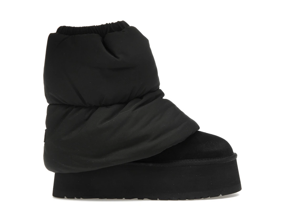 tenisky a boty UGG Classic Mini Dipper Puffer Boot Black (W) 1158275-BBLC ADONIO