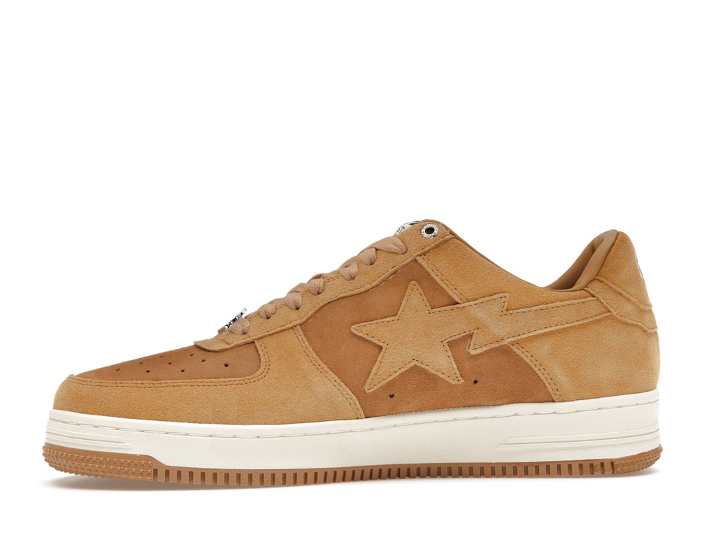 A Bathing Ape Bape Sta Beige Suede