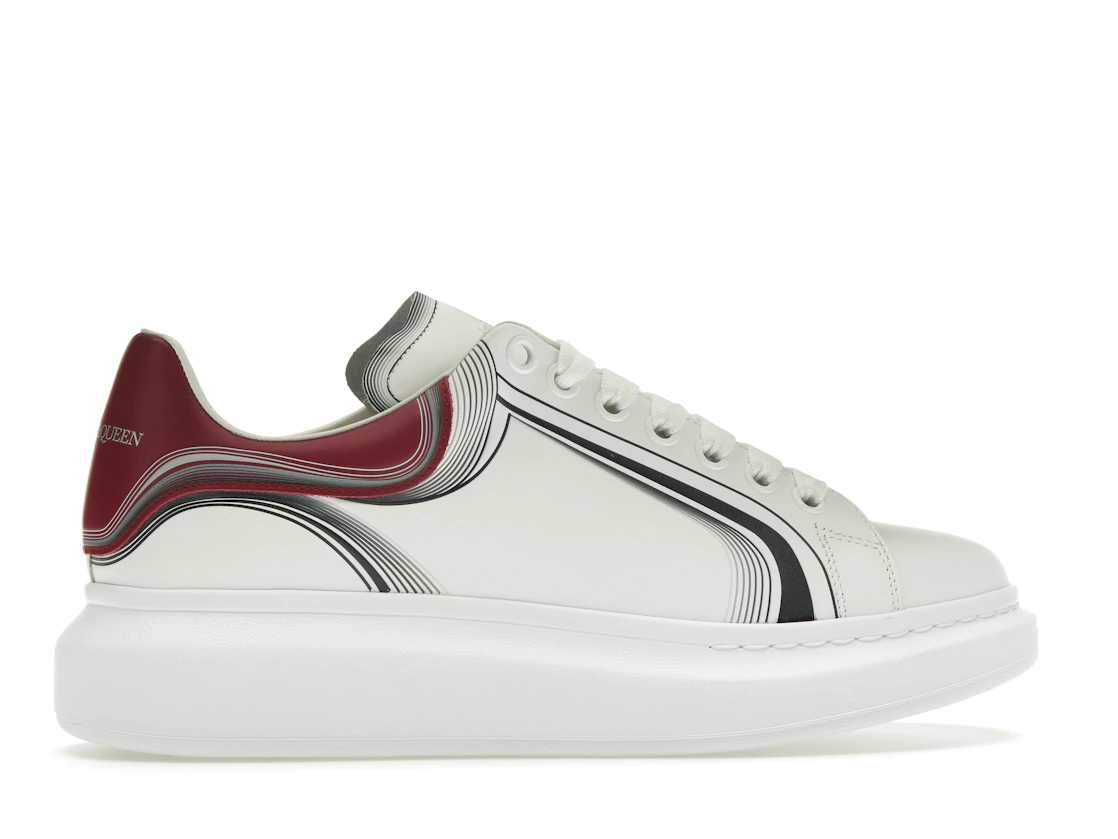 Alexander McQueen Oversized White Garnet