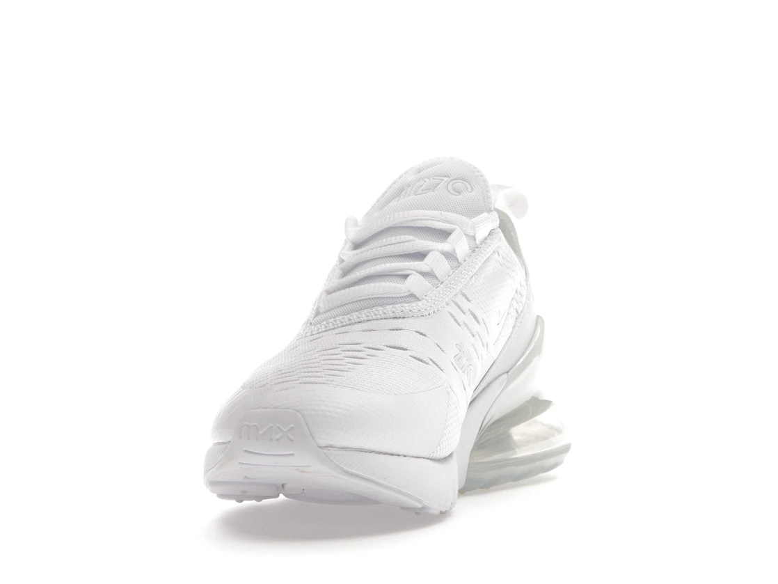 Nike Air Max 270 White Metallic Silver (GS)