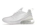 Nike Air Max 270 White Metallic Silver (GS)