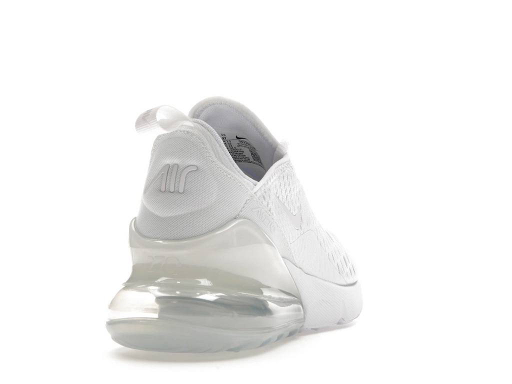 Nike Air Max 270 White Metallic Silver (GS)