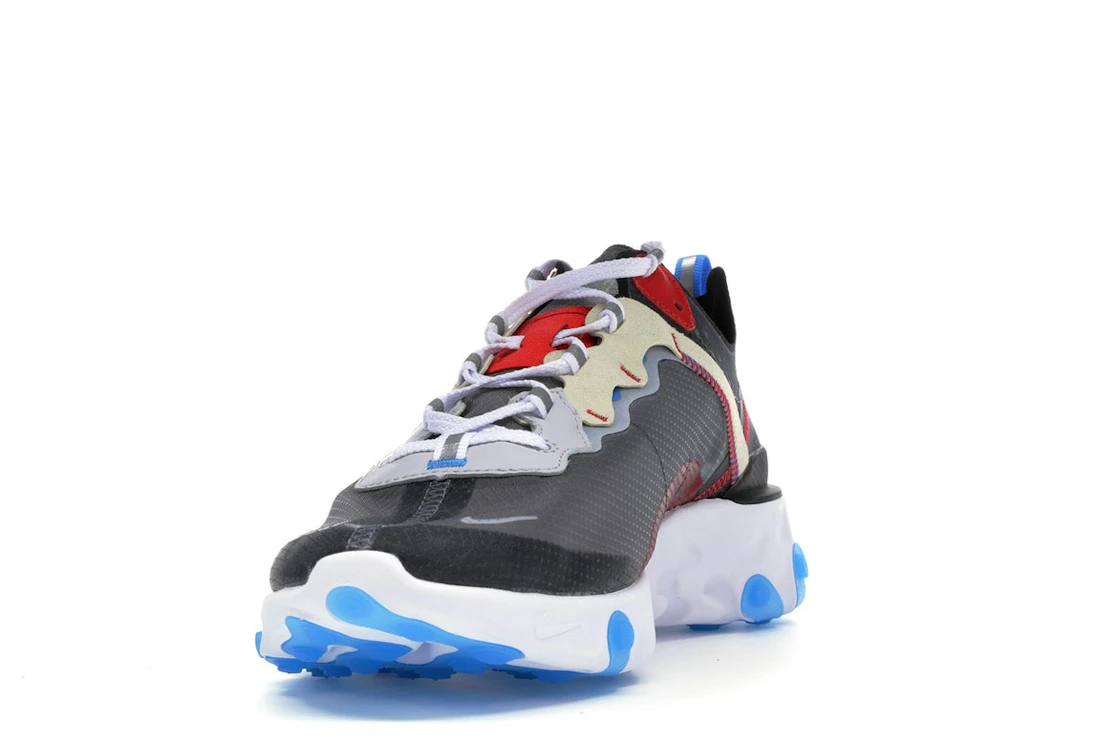 Nike React Element 87 Dark Grey Photo Blue