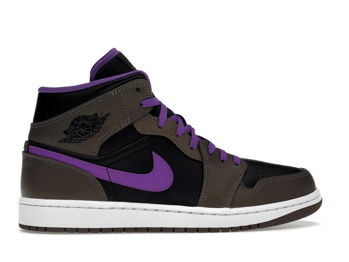 Air Jordan 1 Mid Purple Mocha