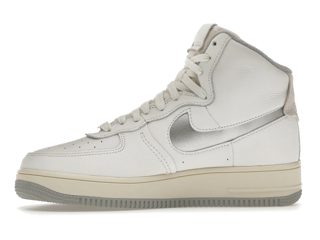 Nike Air Force 1 High Sculpt White Silver (W)