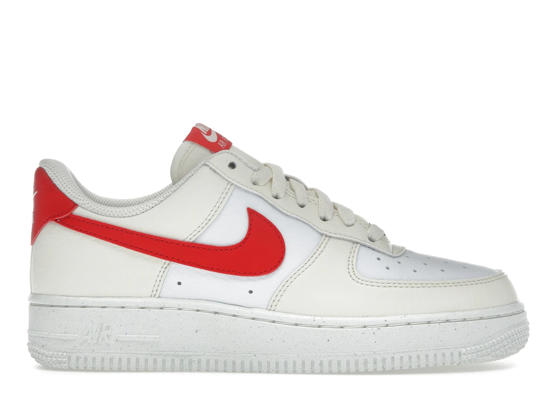 Nike Air Force 1 Low '07 Next Nature Pale Ivory University Red (W)