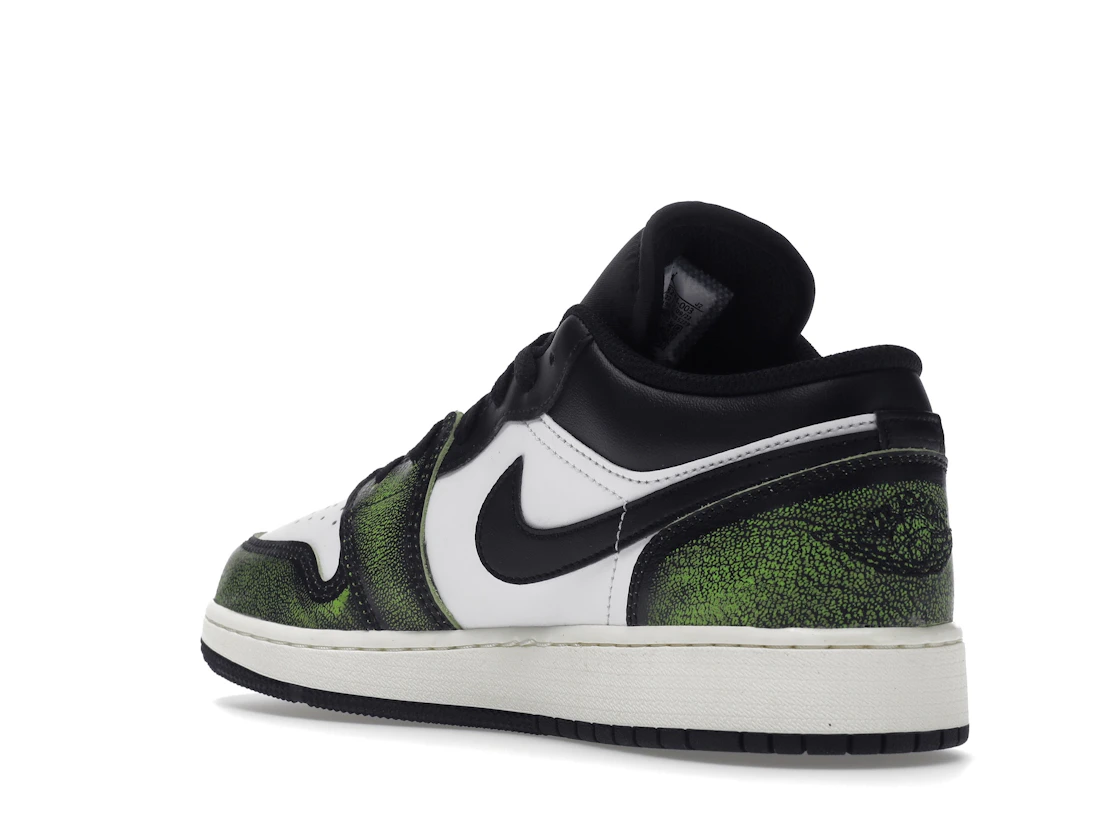 Jordan 1 Low Wear Away Electric Green (GS)