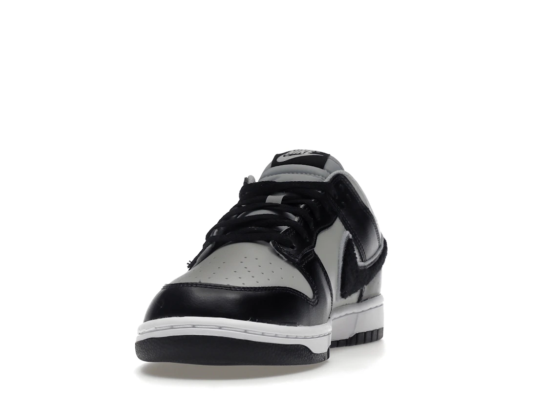 Nike Dunk Low Chenille Swoosh Black Grey
