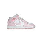 Jordan 1 Mid Pink Foam Fire Red (GS)
