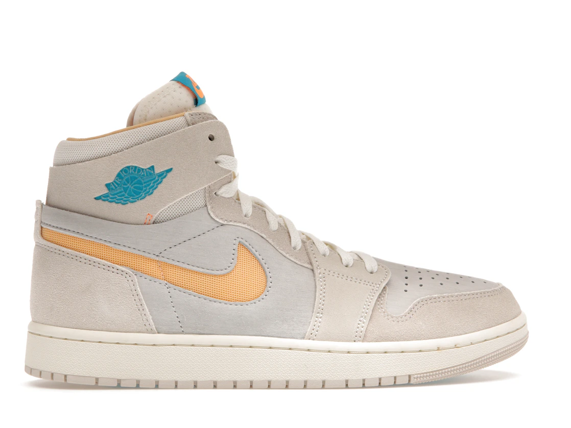 Jordan 1 Zoom CMFT 2 Orewood Brown Bright Citrus Sail
