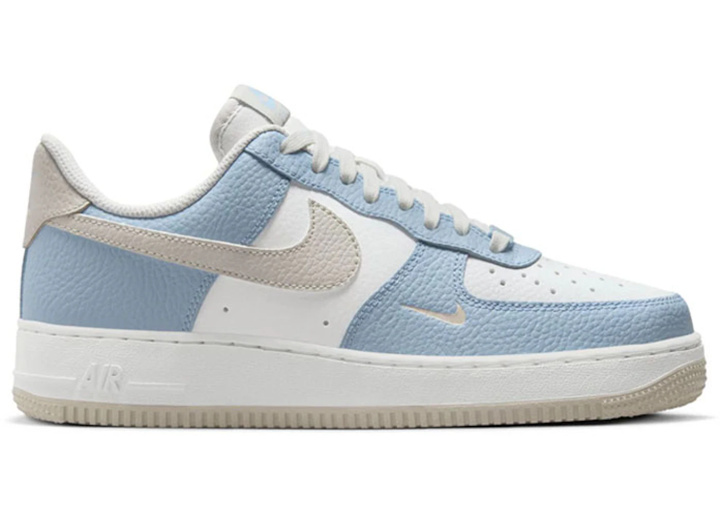 Nike Air Force 1 Low Light Armory Blue Mini Swoosh (W)