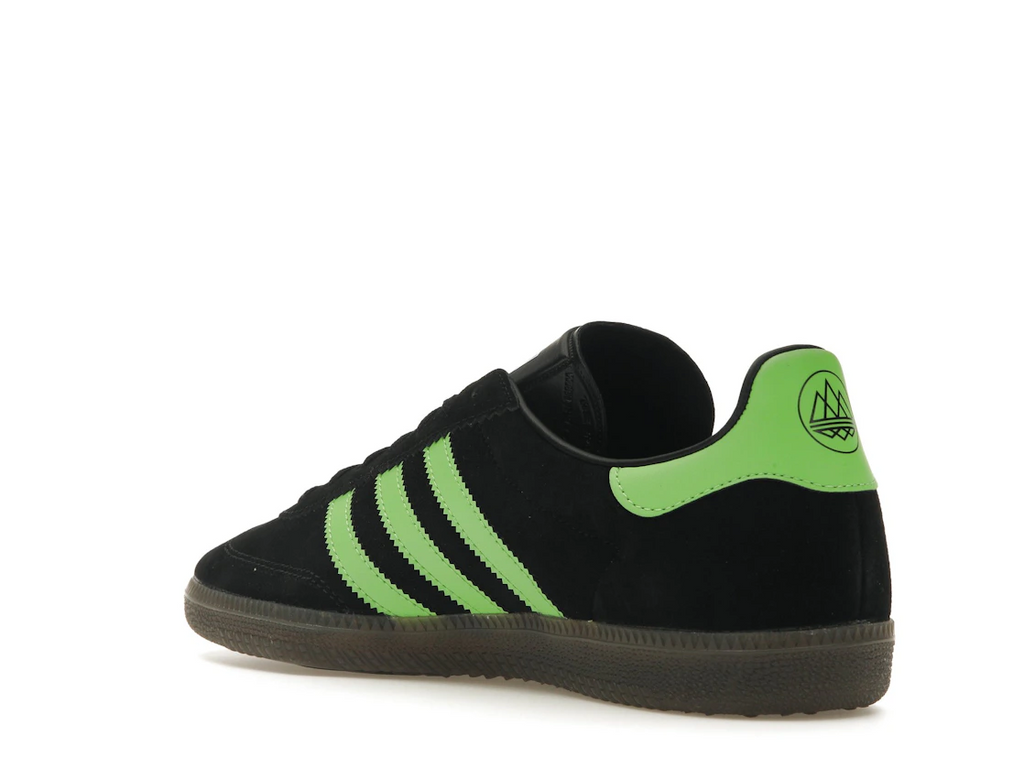 adidas Samba Deco SPZL Black Lucid Lime
